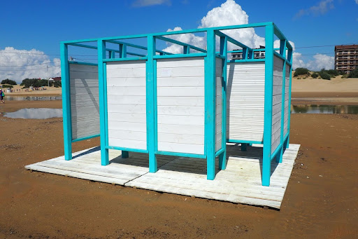 Shipping Container Toilets