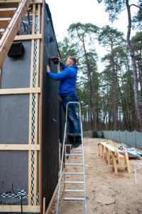 Installation Process for Sandwich Panel Cabin