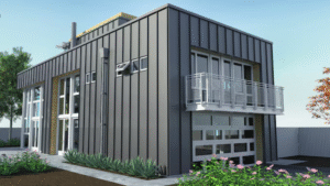 Technology Integration in Double Story Container Homes