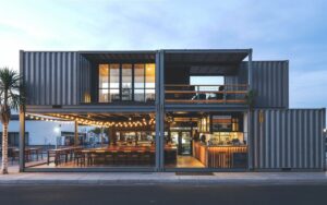 Expansion Possibilities of Container Restaurant
