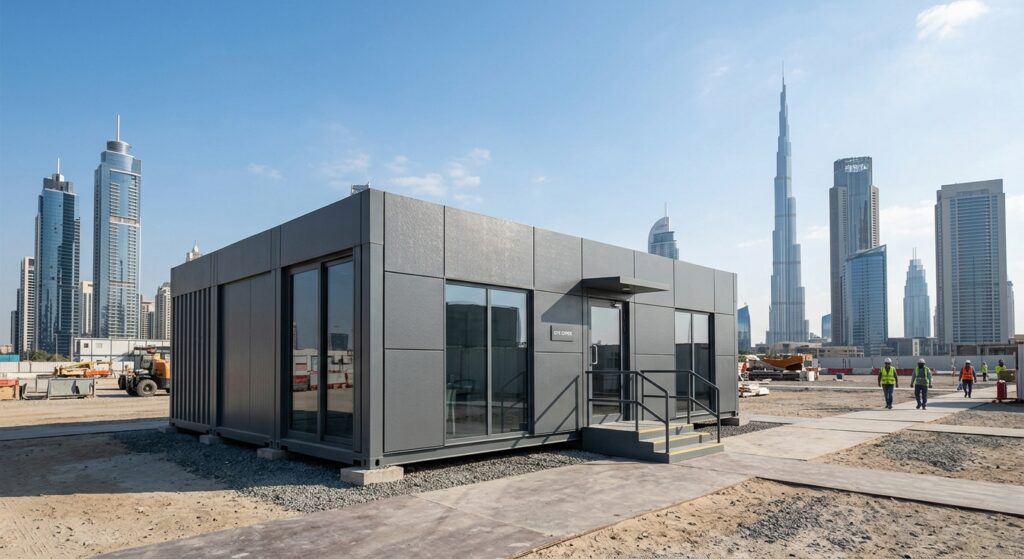 Container For Construction