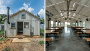 Canteen and Kitchen Cabin Photos