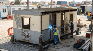 Portacabin refurbishment process in Dubai