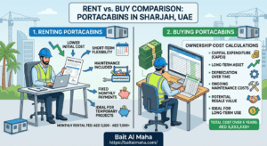 Portacabin rental vs. purchase cost comparison in Sharjah UAE