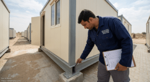 Pre-purchase portacabin inspection in Dubai