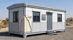 Premium PIR-insulated portacabin UAE