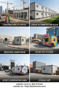 Refurbished portacabin uses in Dubai