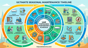 UAE portacabin maintenance schedule