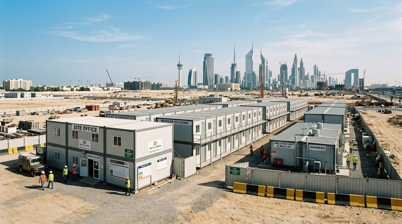 Construction site cabin Dubai