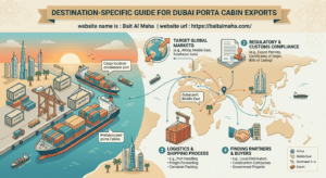 Destination-Specific Guide for Dubai Porta Cabin Exports